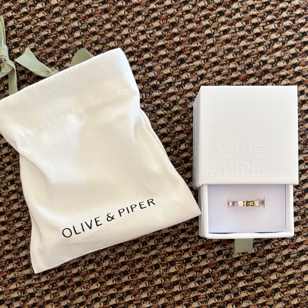 Olive & Piper Colorful Gemstone Ring